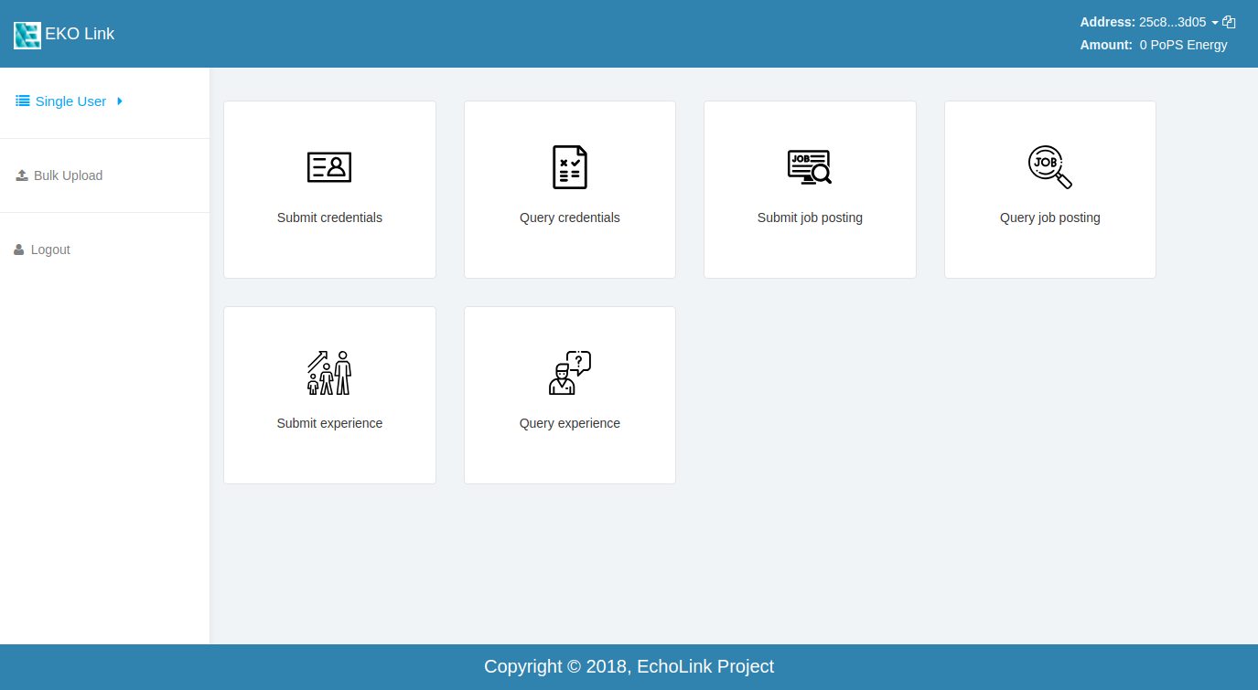 Dashboard Page