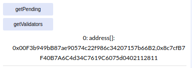 Get Validators