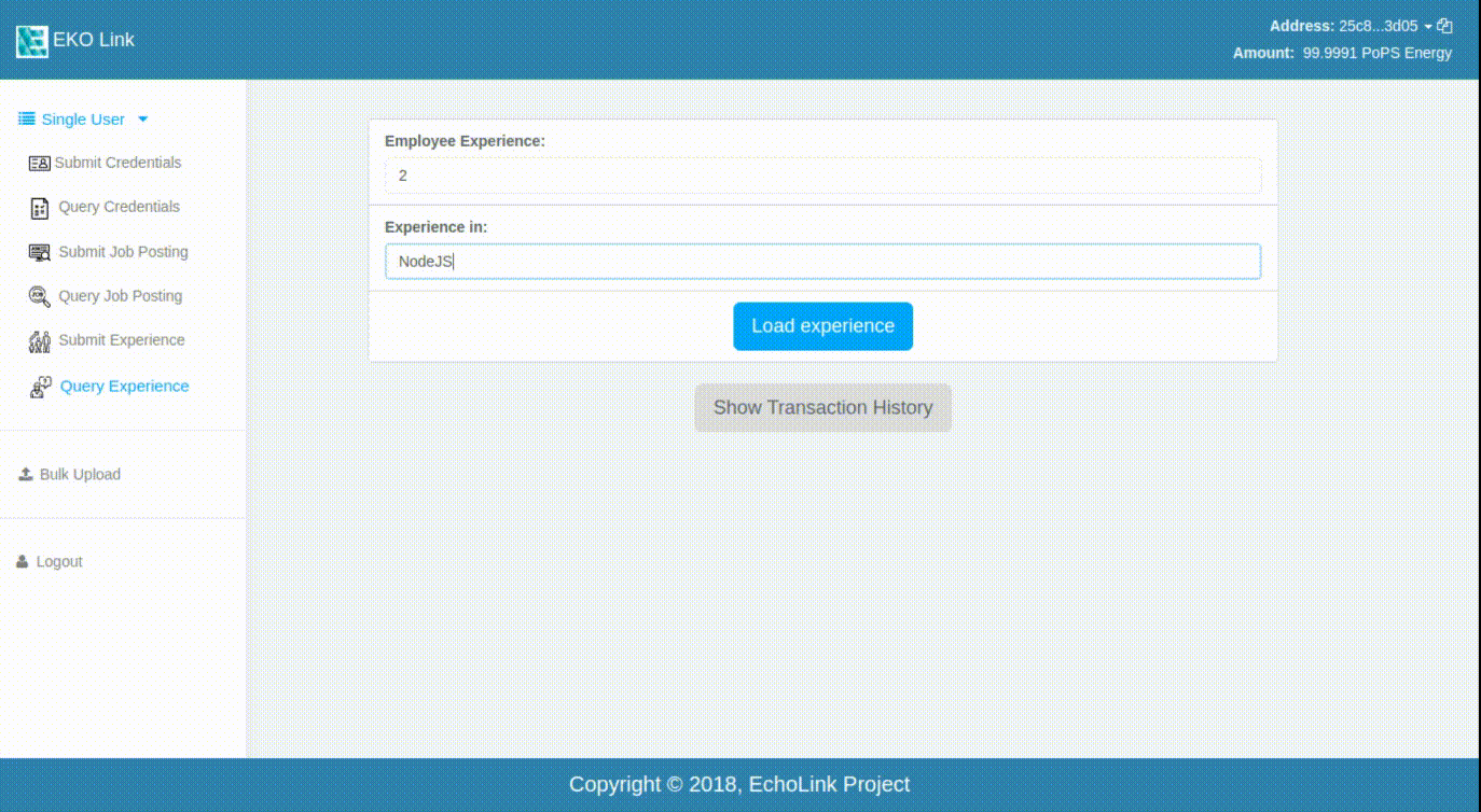 Experience Query Demo