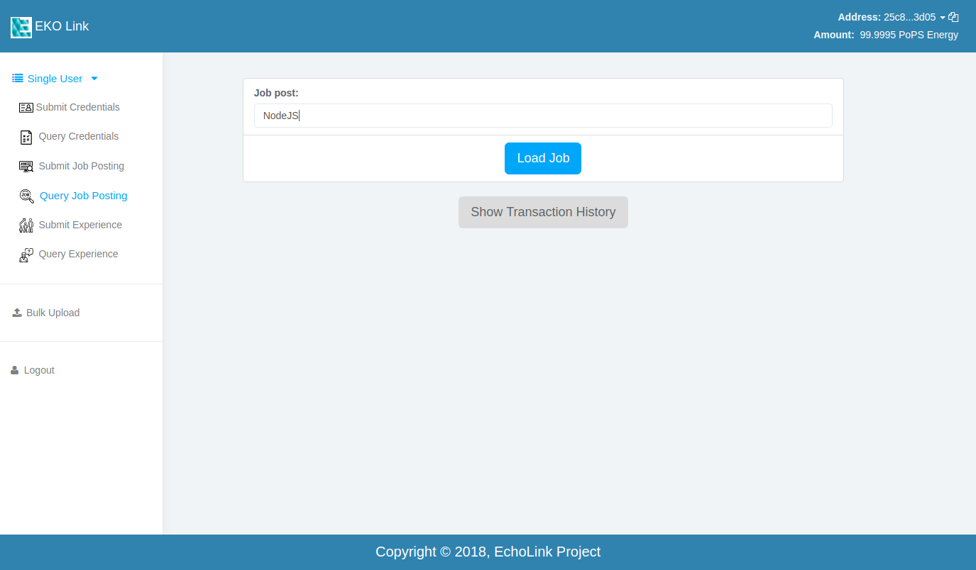 Jobpost Query Demo