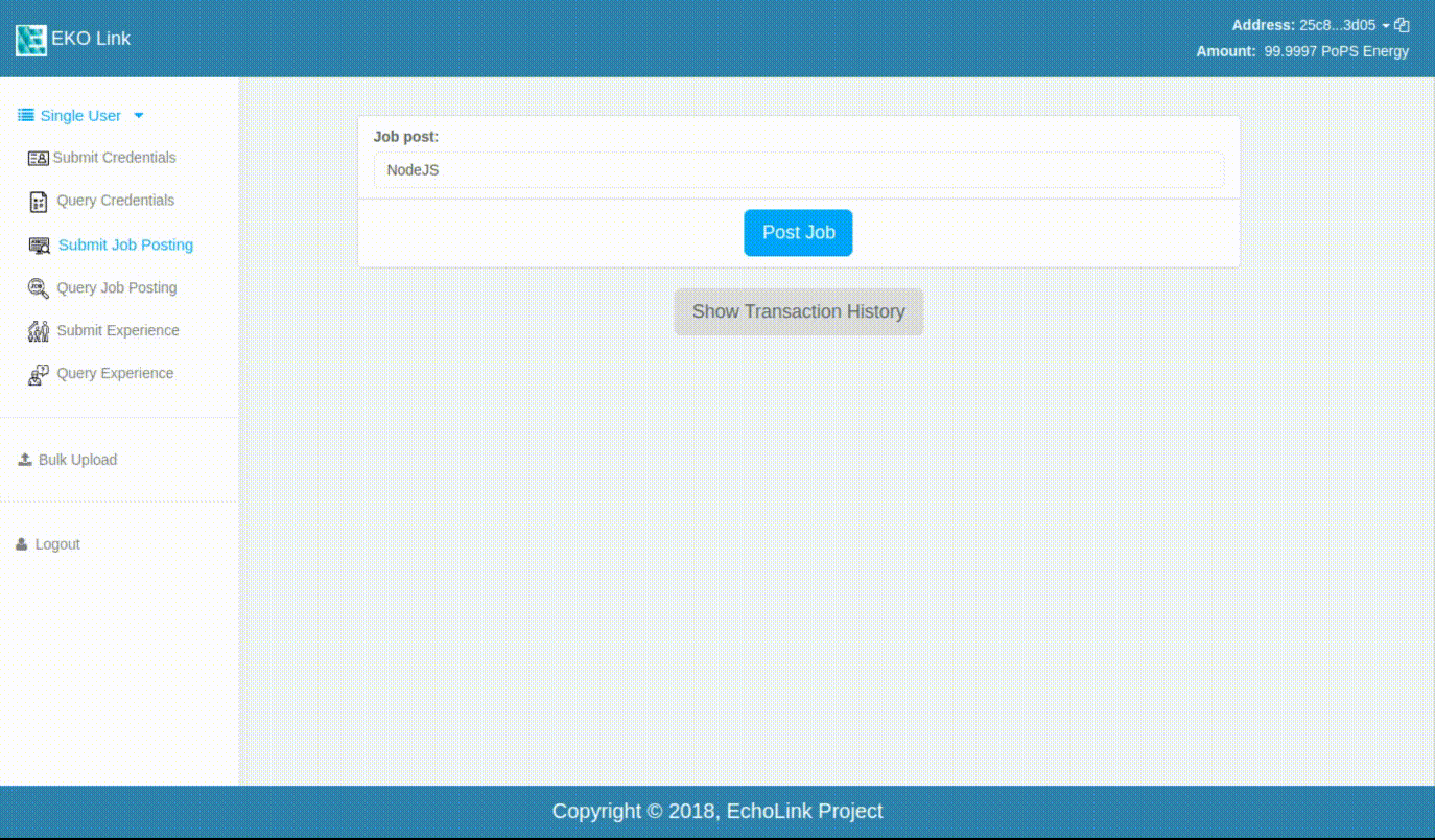 Submit Jobpost Demo